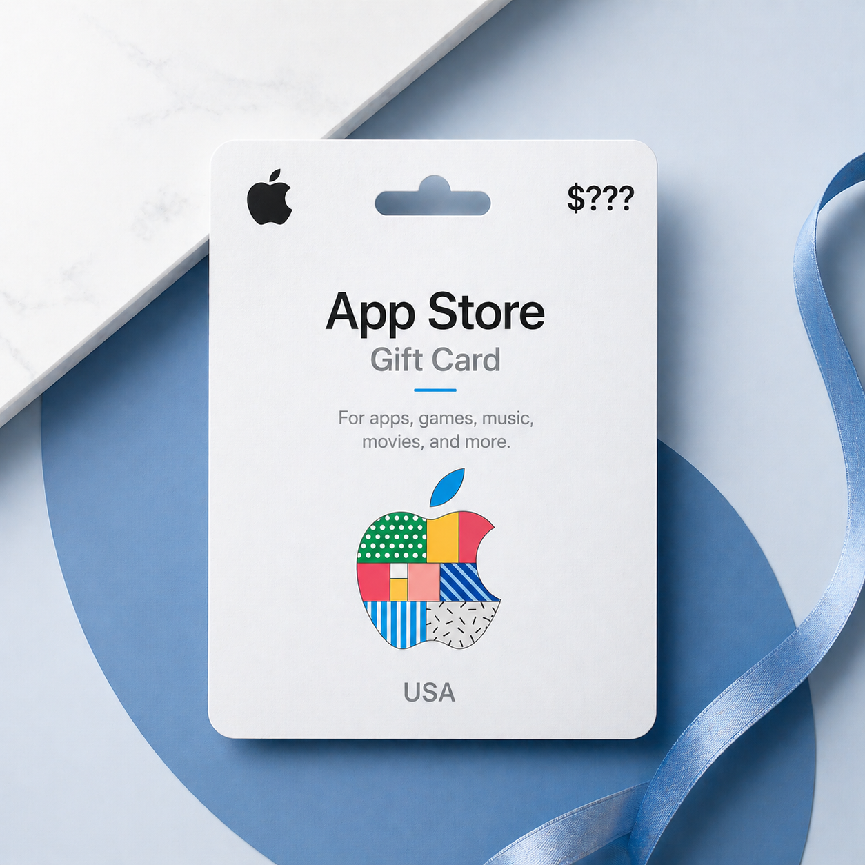 美区 App Store 礼品卡 $20｜美国 Apple ID 大额充值卡